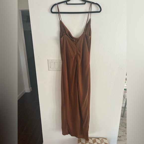 Lulu's Chic Brown Backless Dress - Picture 5 of 11